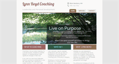 Desktop Screenshot of lboydcoaching.com
